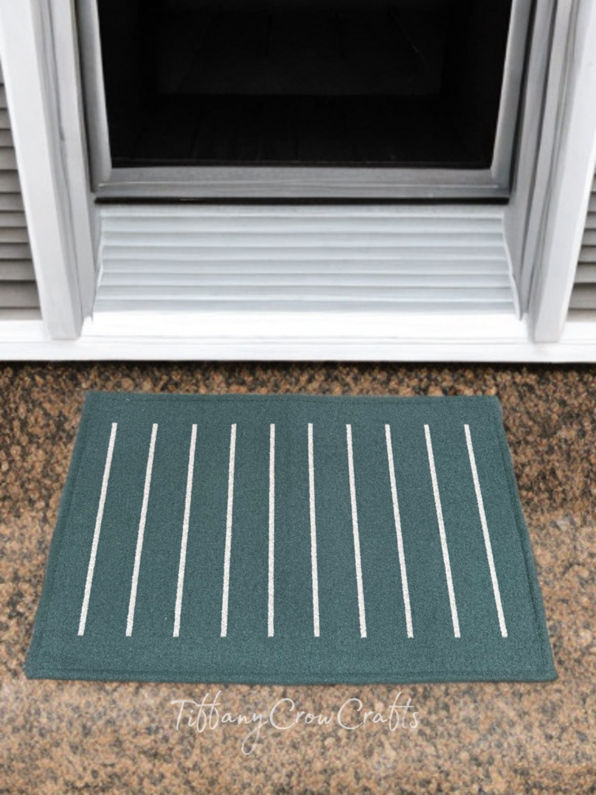 LINEAR STRIPE MODERN FLOOR MAT (80x50cm)