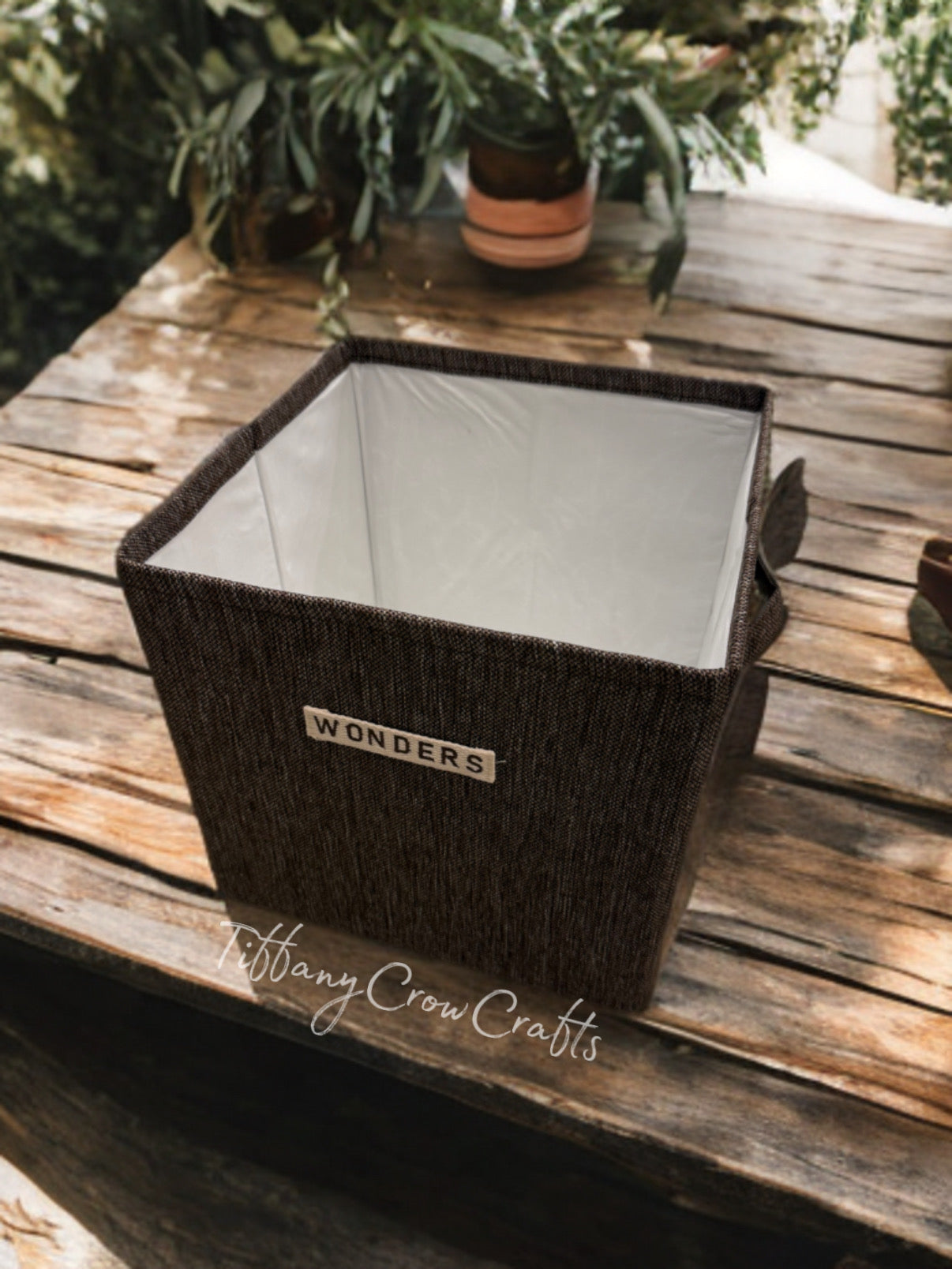 MEMORY CURATOR WOVEN STORAGE BOX