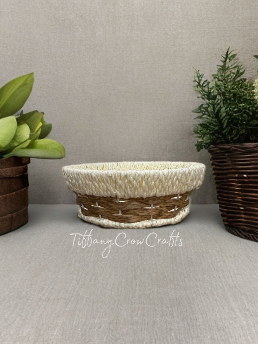 ECO-NEST HANDWOVEN SEAGRASS BASKET