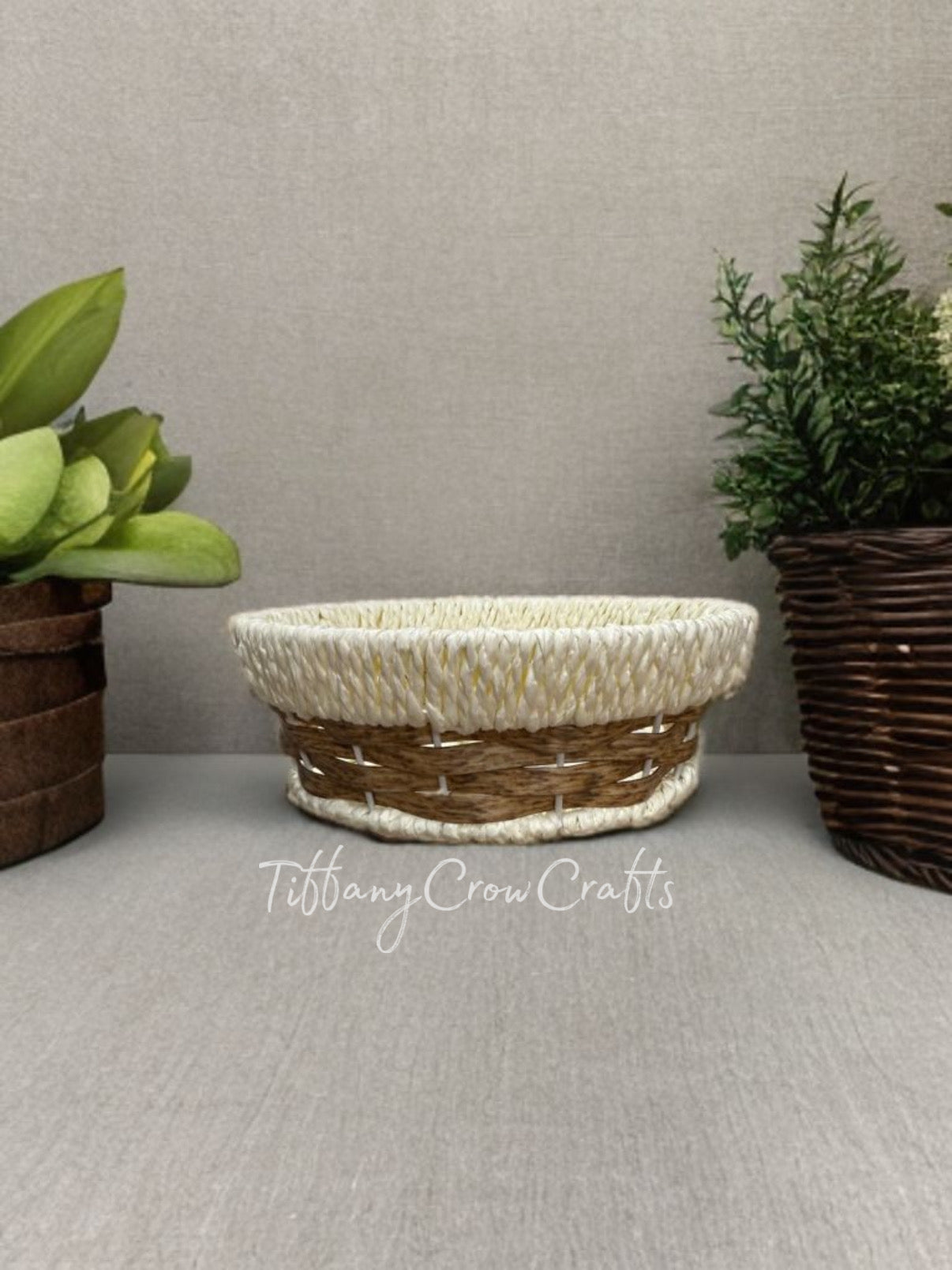 ECO-NEST HANDWOVEN SEAGRASS BASKET