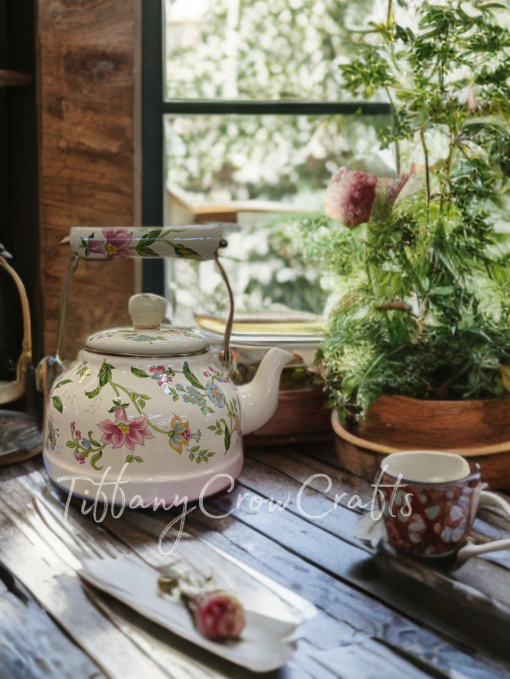 WILDFLOWER COTTAGE ENAMEL