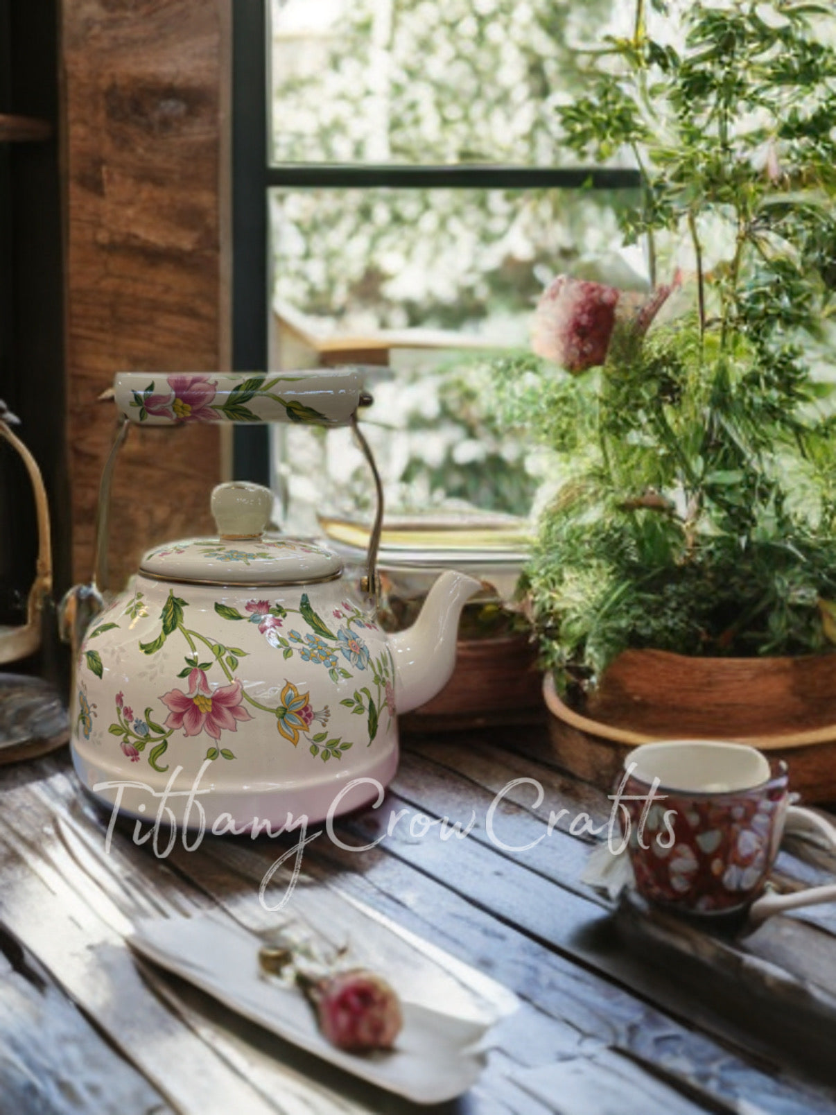 WILDFLOWER COTTAGE ENAMEL