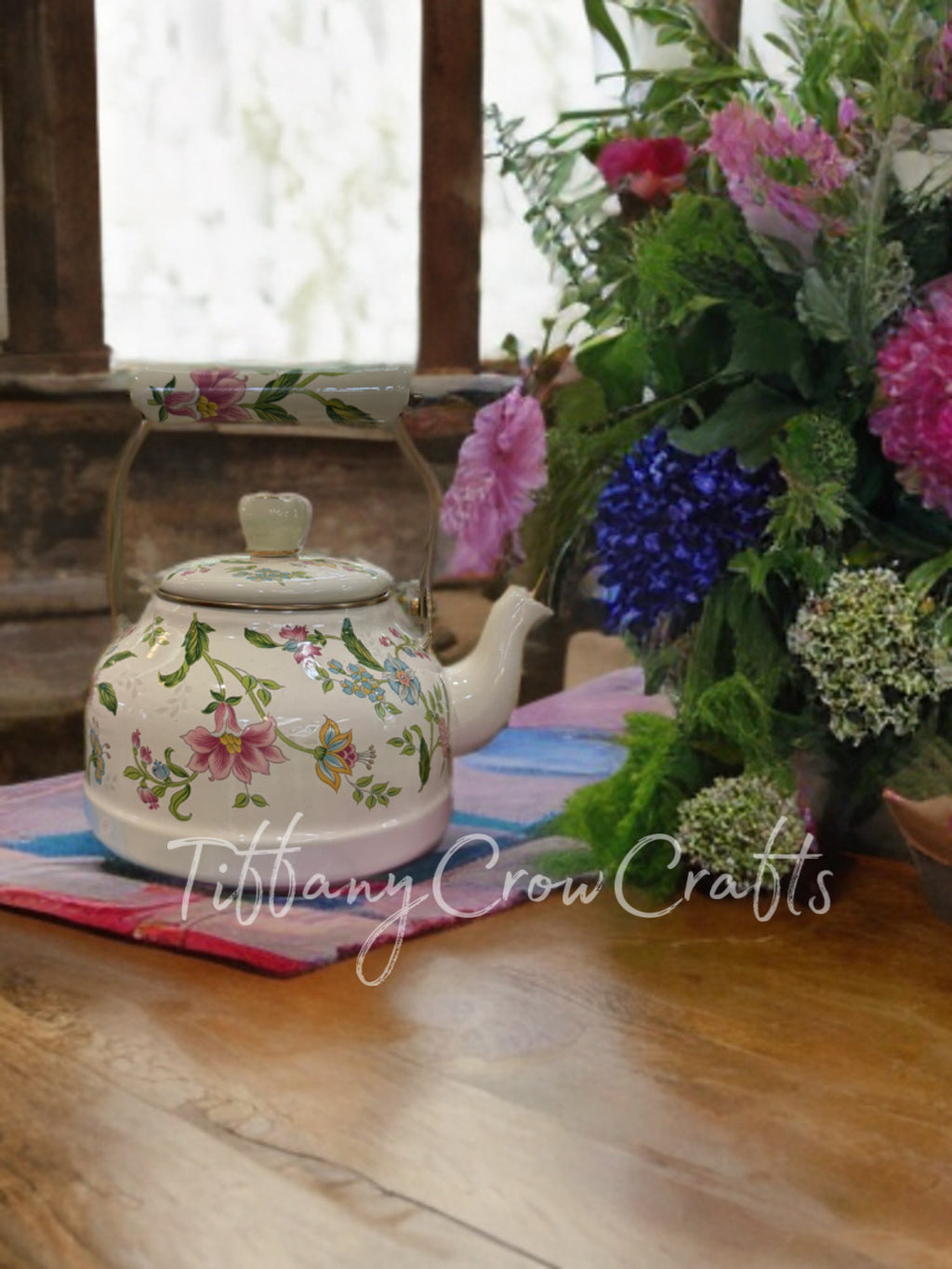 WILDFLOWER COTTAGE ENAMEL
