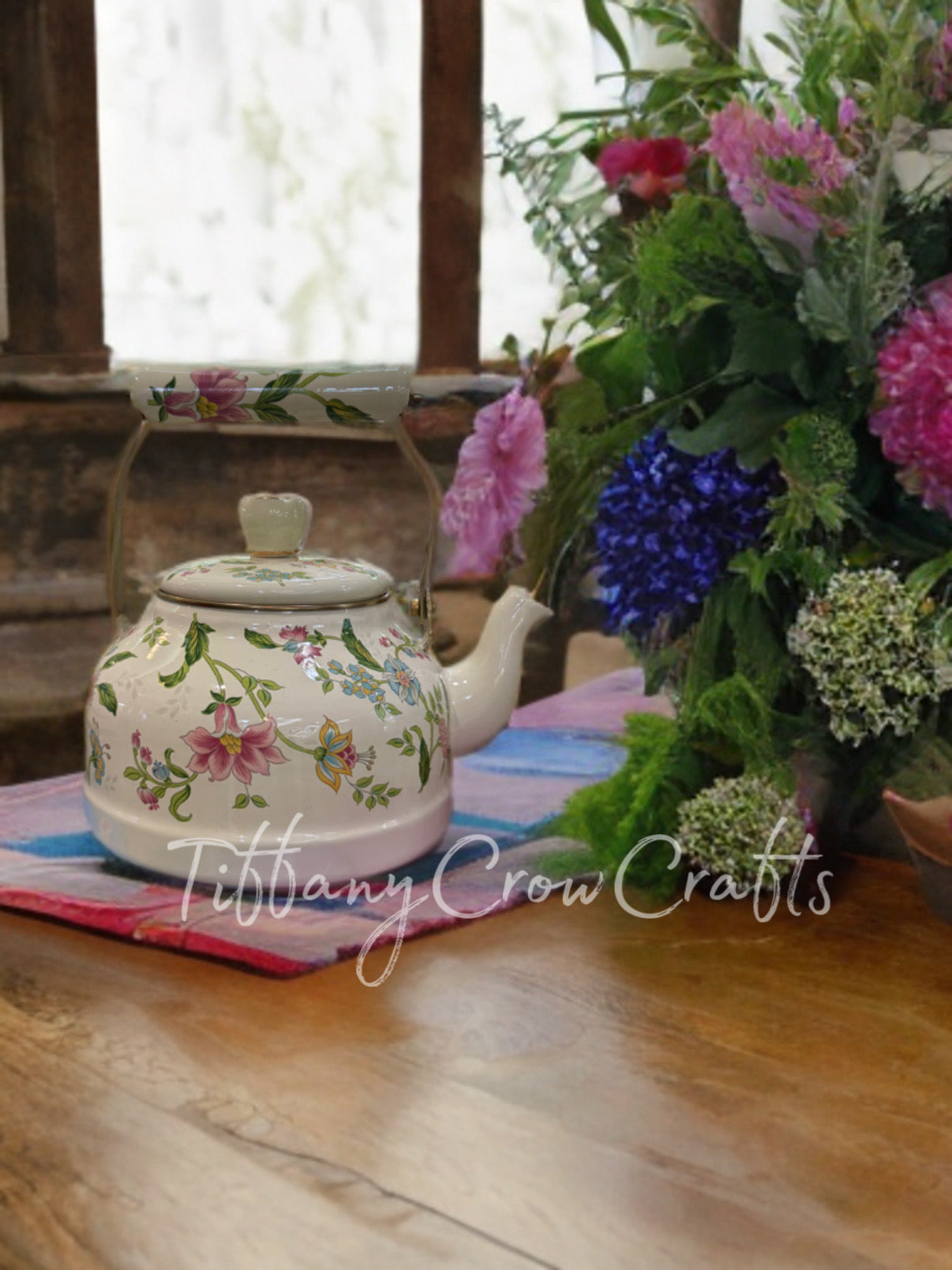 WILDFLOWER COTTAGE ENAMEL