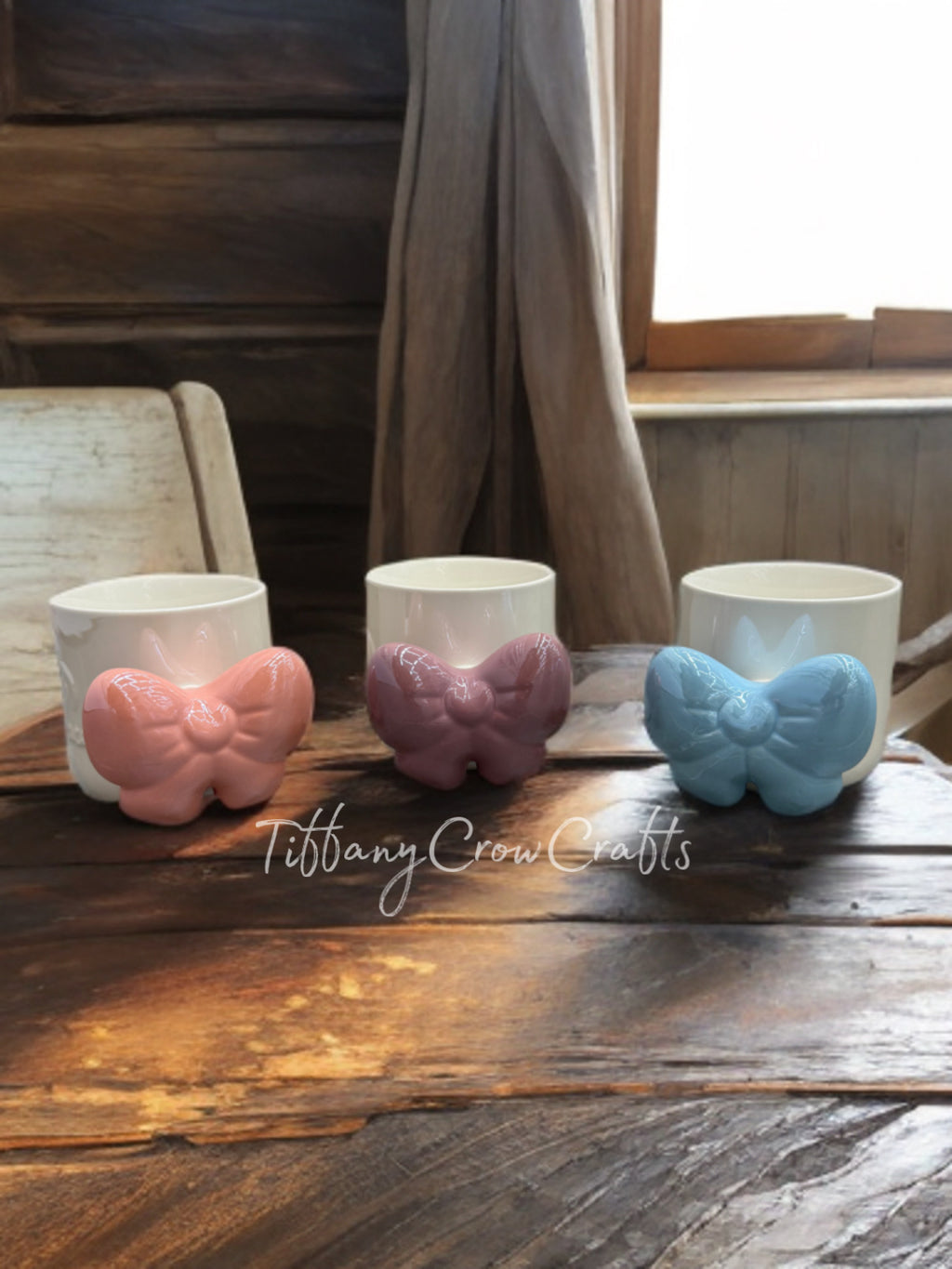 SCULPTURAL RIBBON TEA MUG WITH LOVE