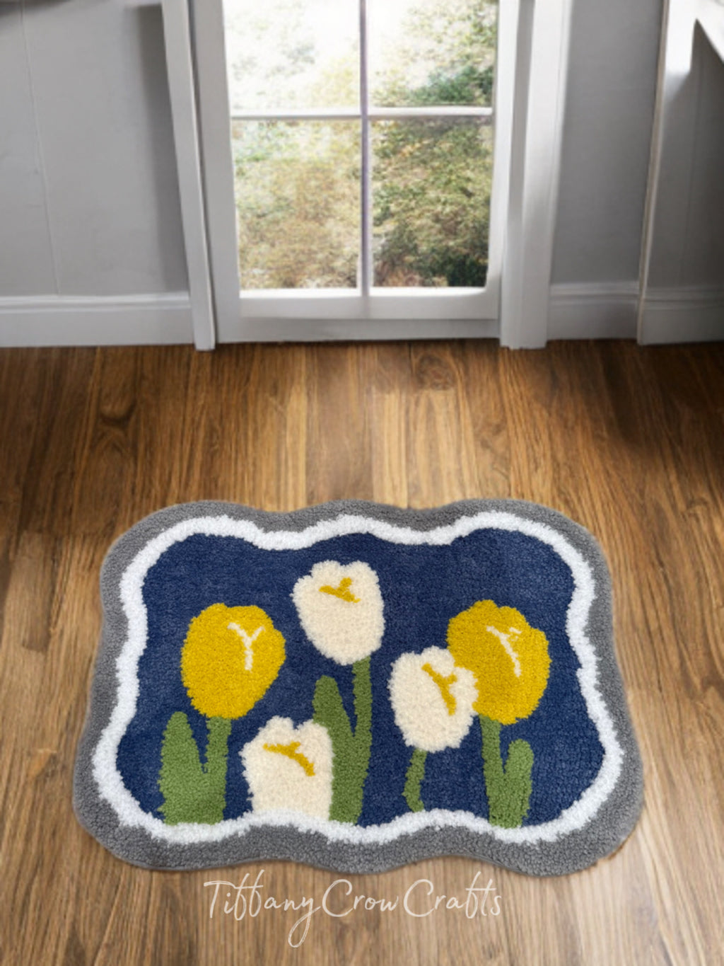 SPRINGTIME MEADOW TUFTED DOOR MAT (60x40cm)