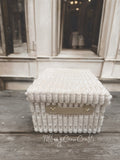 COZY CORDUROY LIDDED STORAGE BOX