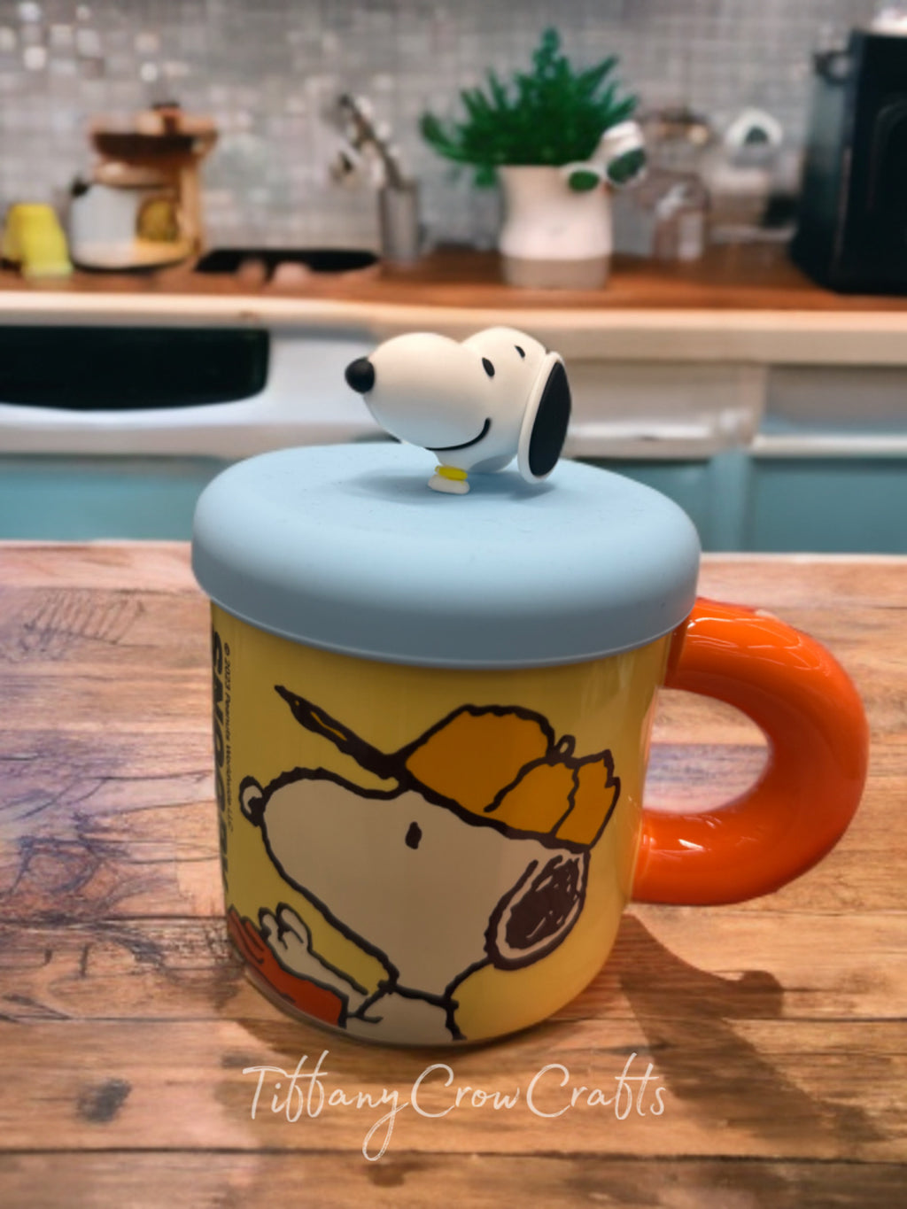 SNOOPY COLLECTOR’S CERAMIC MUG WITH 3D LID