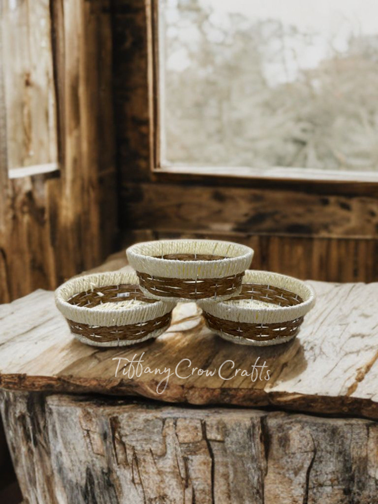 ECO-NEST HANDWOVEN SEAGRASS BASKET