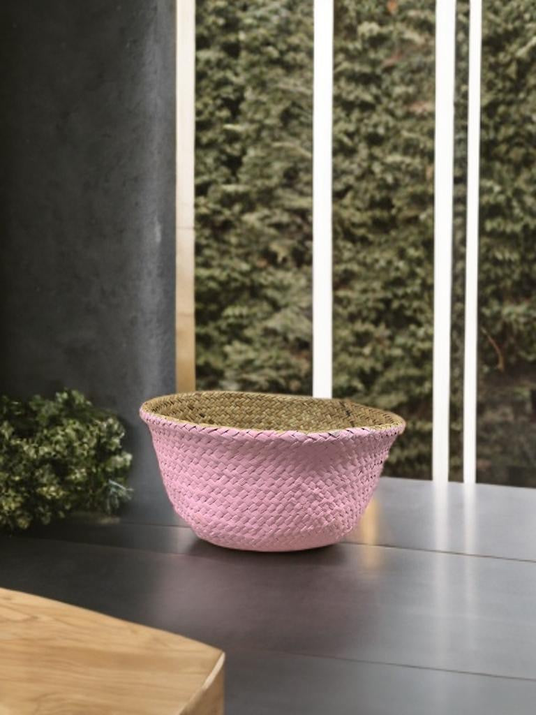 GRACEFULLY HANDWOVEN BASKET