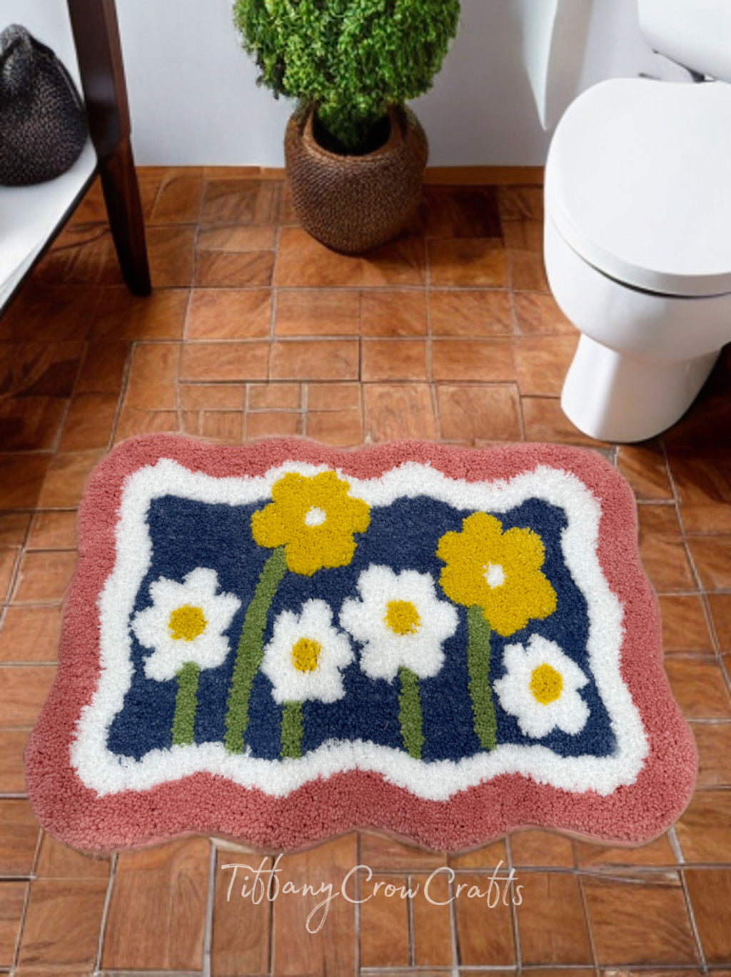 SECRET GARDEN TUFTED DOOR MAT (60x40cm)
