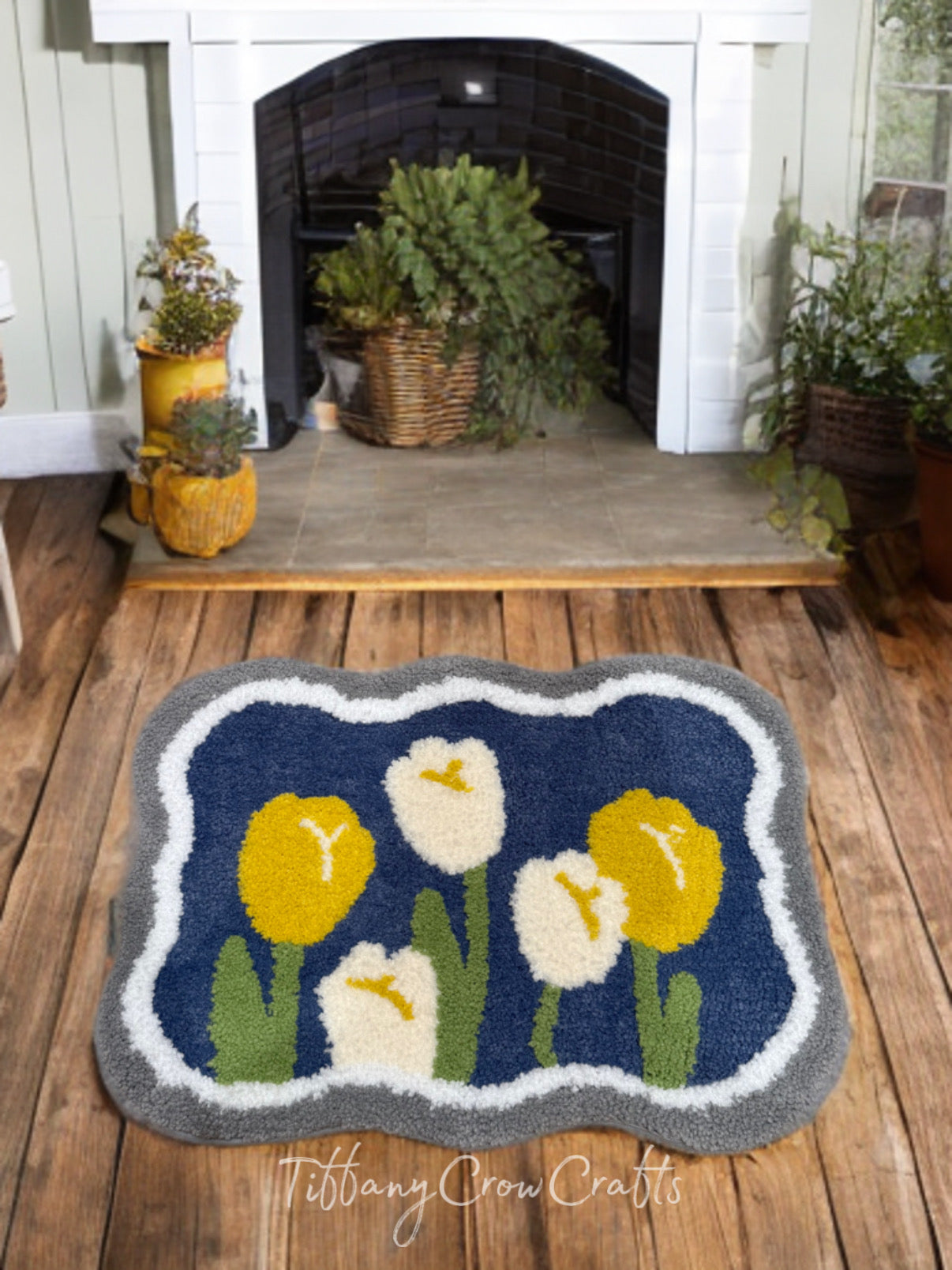SPRINGTIME MEADOW TUFTED DOOR MAT (60x40cm)