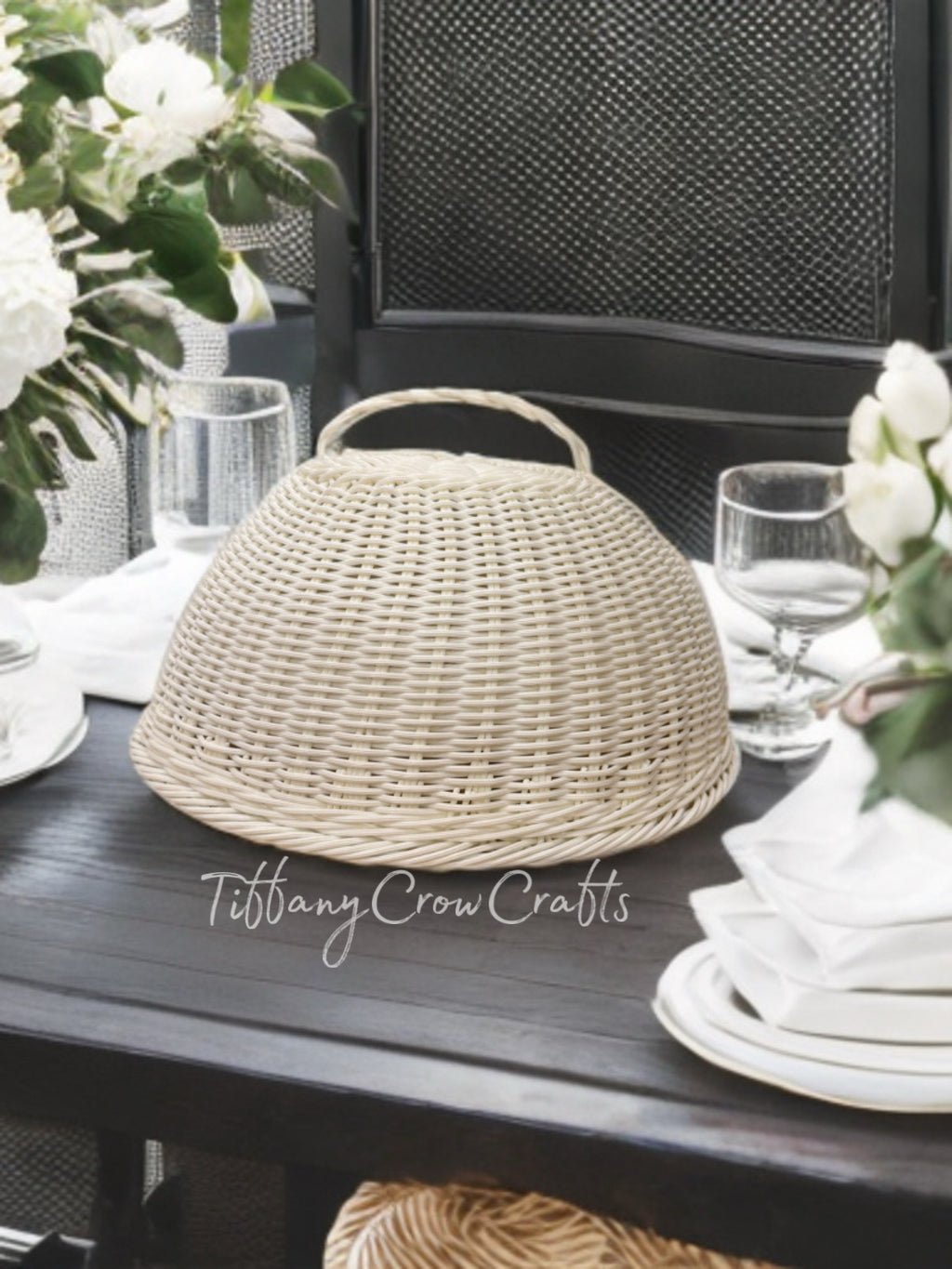 CLASSIC ECO-FRIENDLY HANDWOVEN DOME FOOD COVER