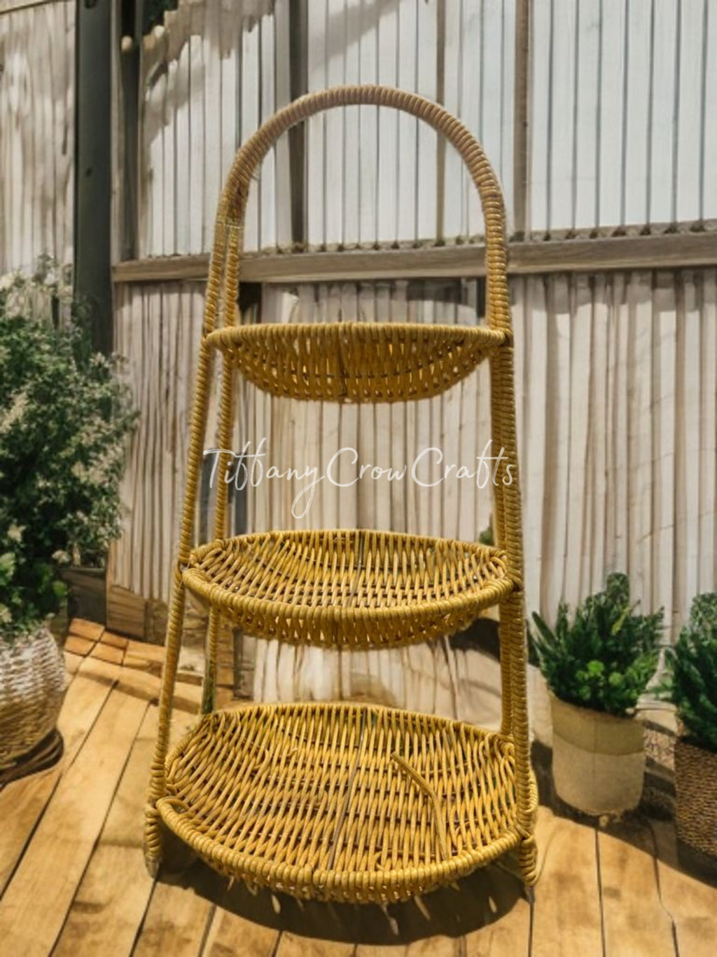 THE HEARTHSIDE TRIPLE-BASKET TOWER