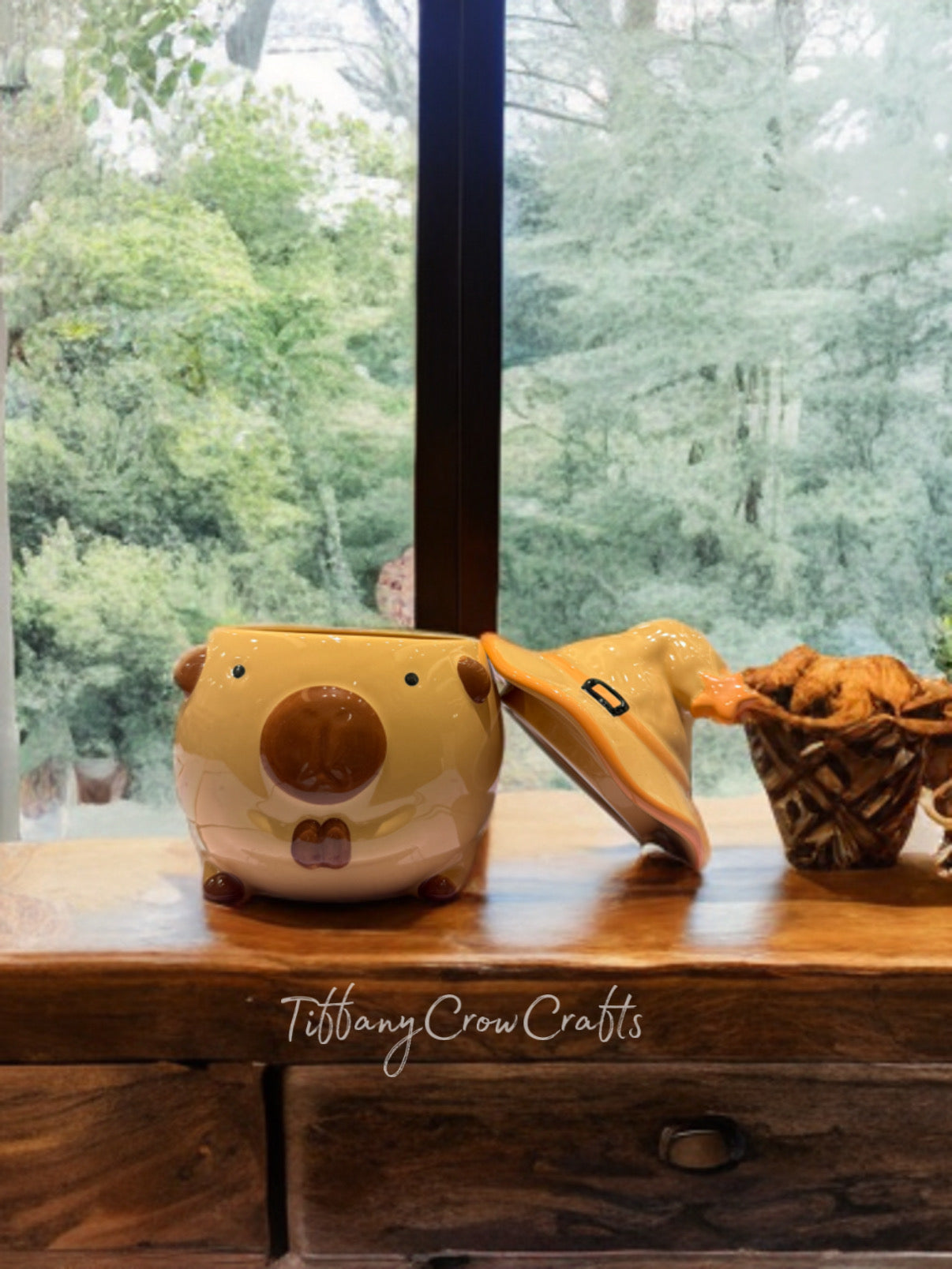 MYSTICAL SORCERER CAPYBARA CERAMIC MUG