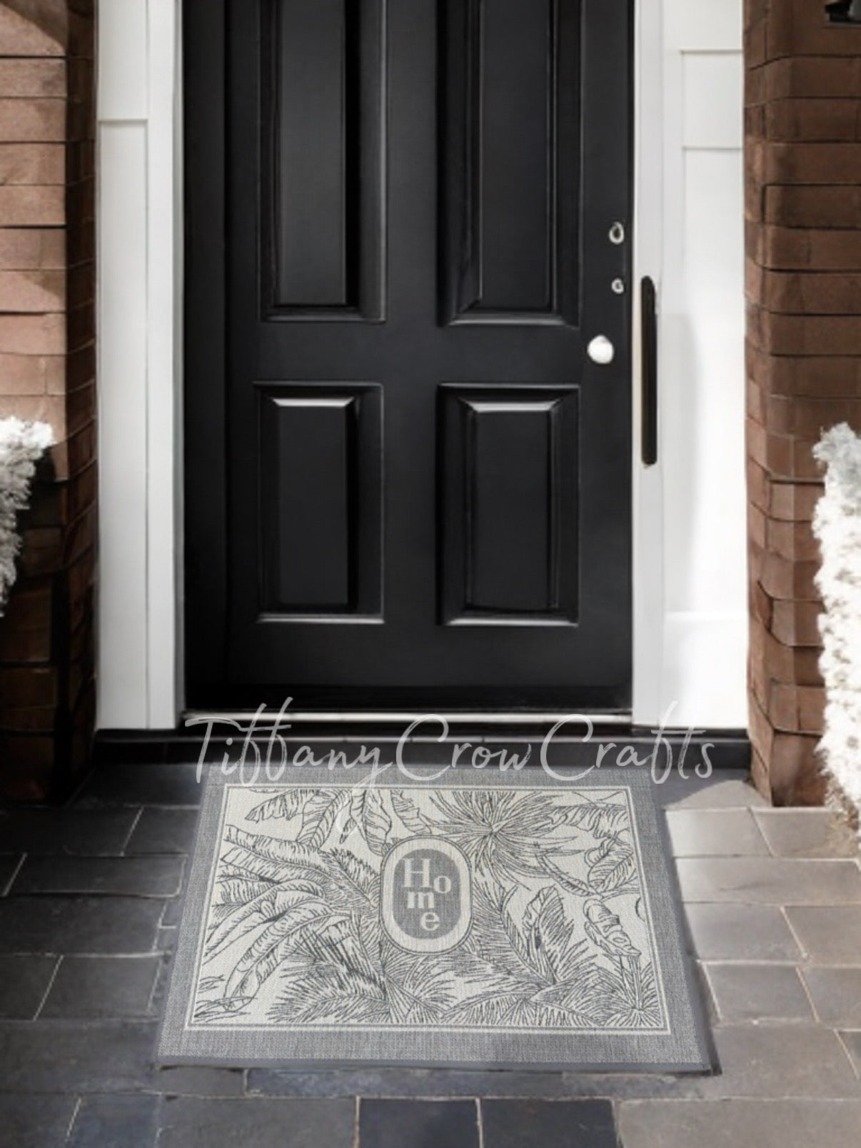 TROPICAL WELCOME DURABLE MAT | STYLISH HOME ENTRYWAY & KITCHEN ACCENT(50x80cm)