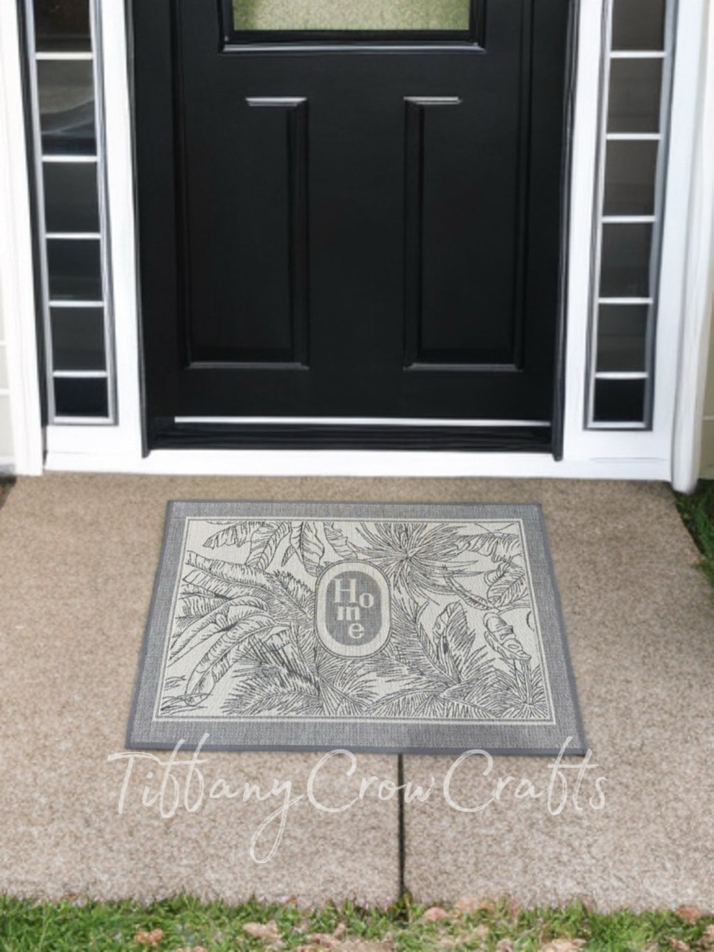 TROPICAL WELCOME DURABLE MAT | STYLISH HOME ENTRYWAY & KITCHEN ACCENT(50x80cm)