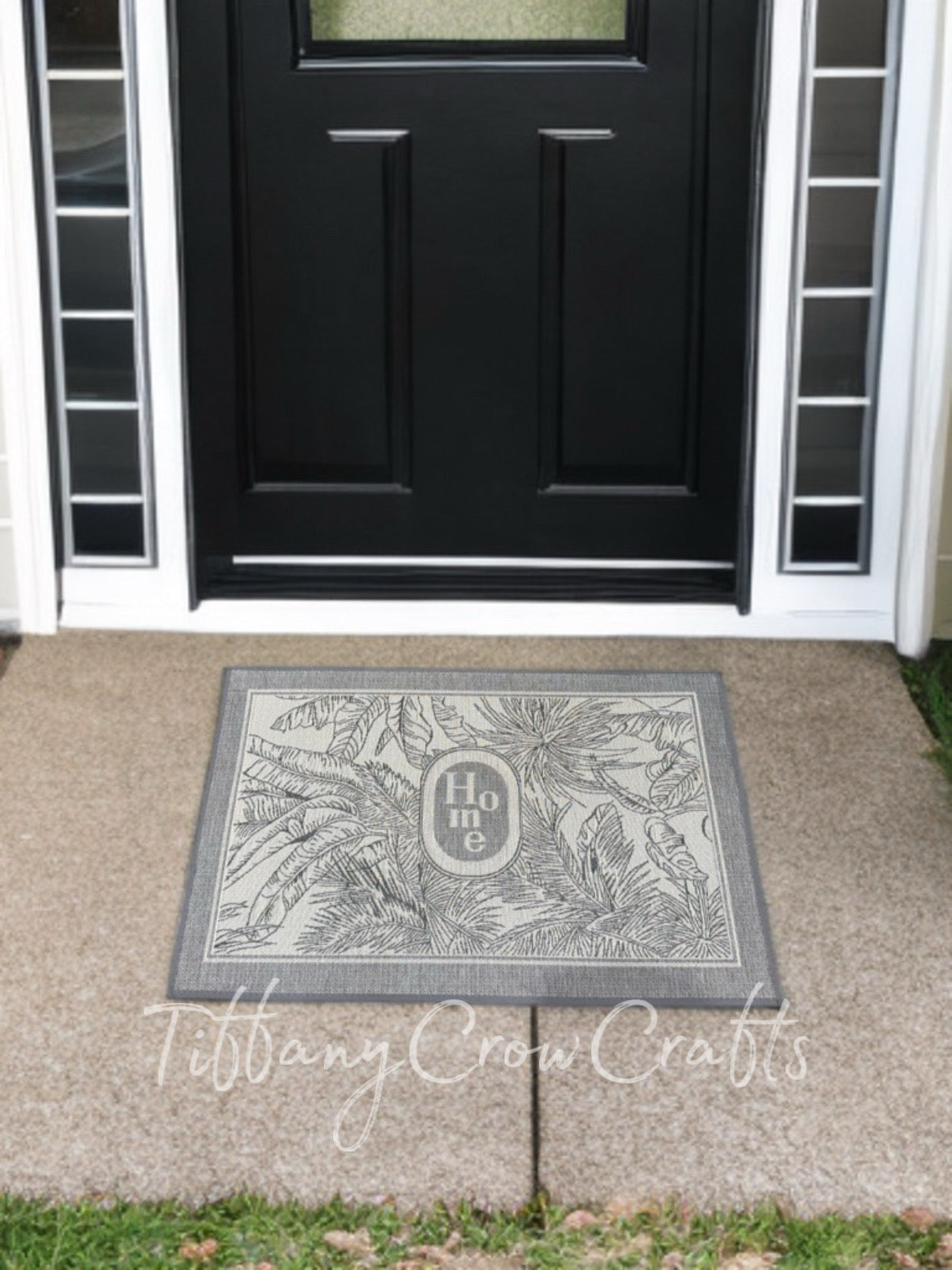 TROPICAL WELCOME DURABLE MAT | STYLISH HOME ENTRYWAY & KITCHEN ACCENT(50x80cm)