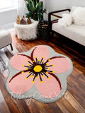 SAKURA BLOOM PETAL RUG | PLUSH CHERRY BLOSSOM FLOOR MAT