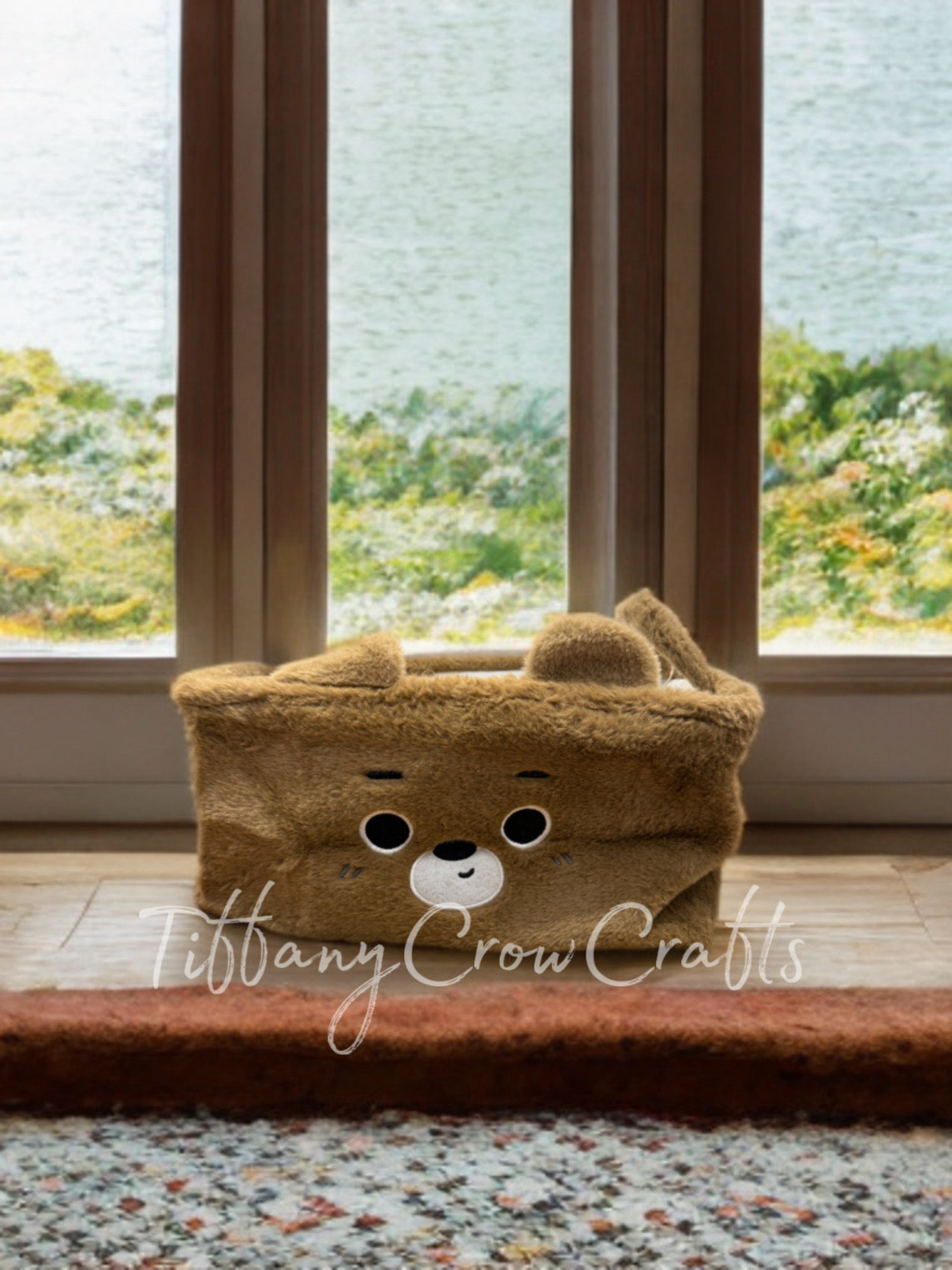 ADORABLE FURRY FRIENDS SOFT PLUSH ANIMAL STORAGE
