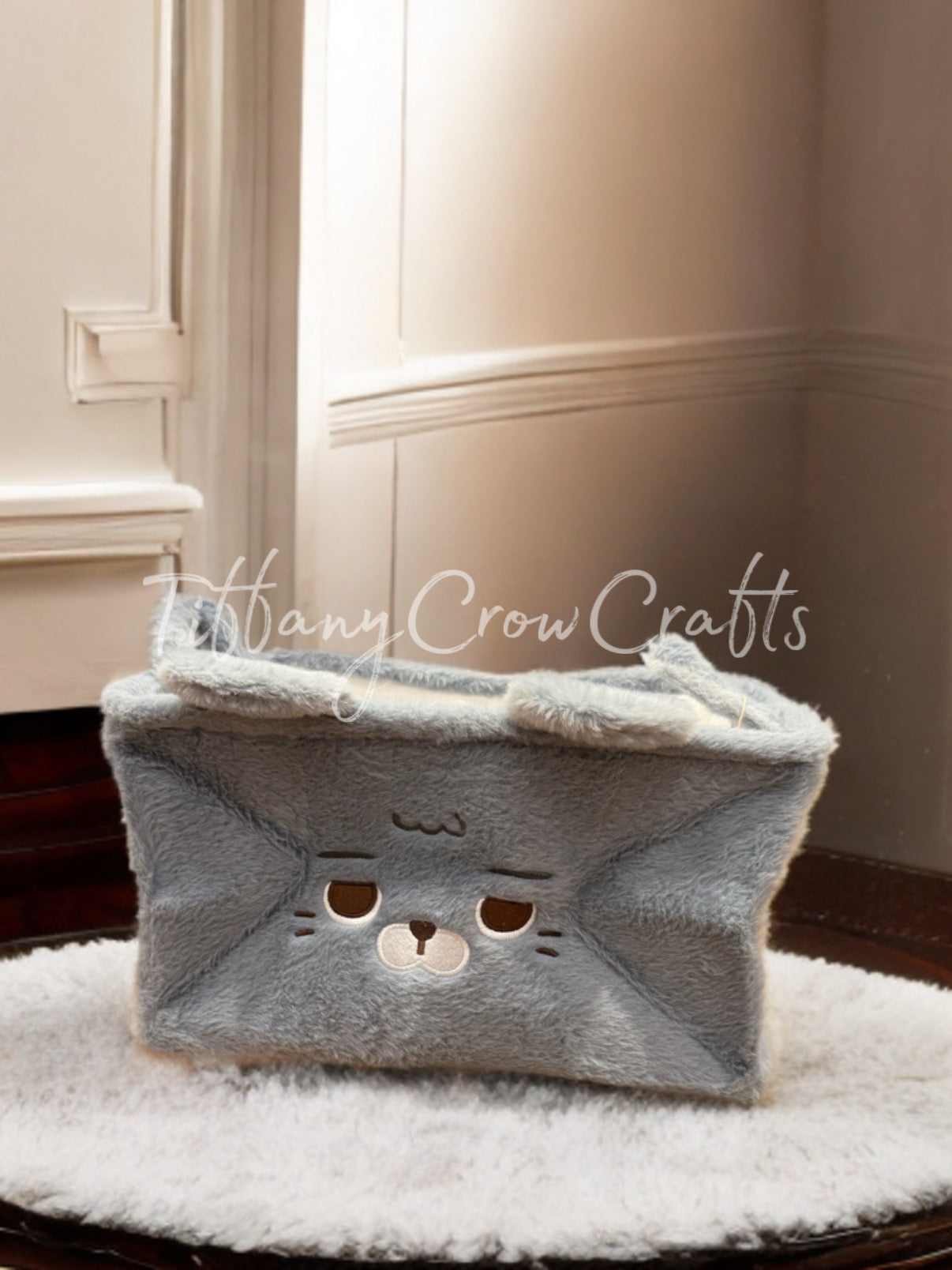 ADORABLE FURRY FRIENDS SOFT PLUSH ANIMAL STORAGE
