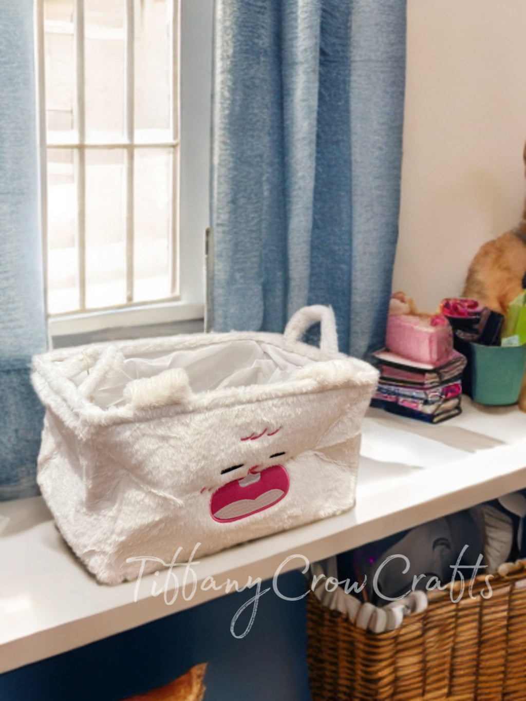 ADORABLE FURRY FRIENDS SOFT PLUSH ANIMAL STORAGE