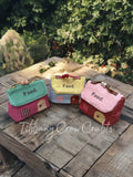 ADORABLE COLOR BLOCK LUNCH BAG