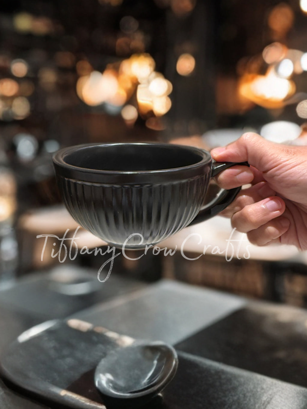MODERN MINIMALIST CUP & SAUCER