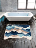 MOUNTAIN LANDSCAPE / SEA WAVE MAT