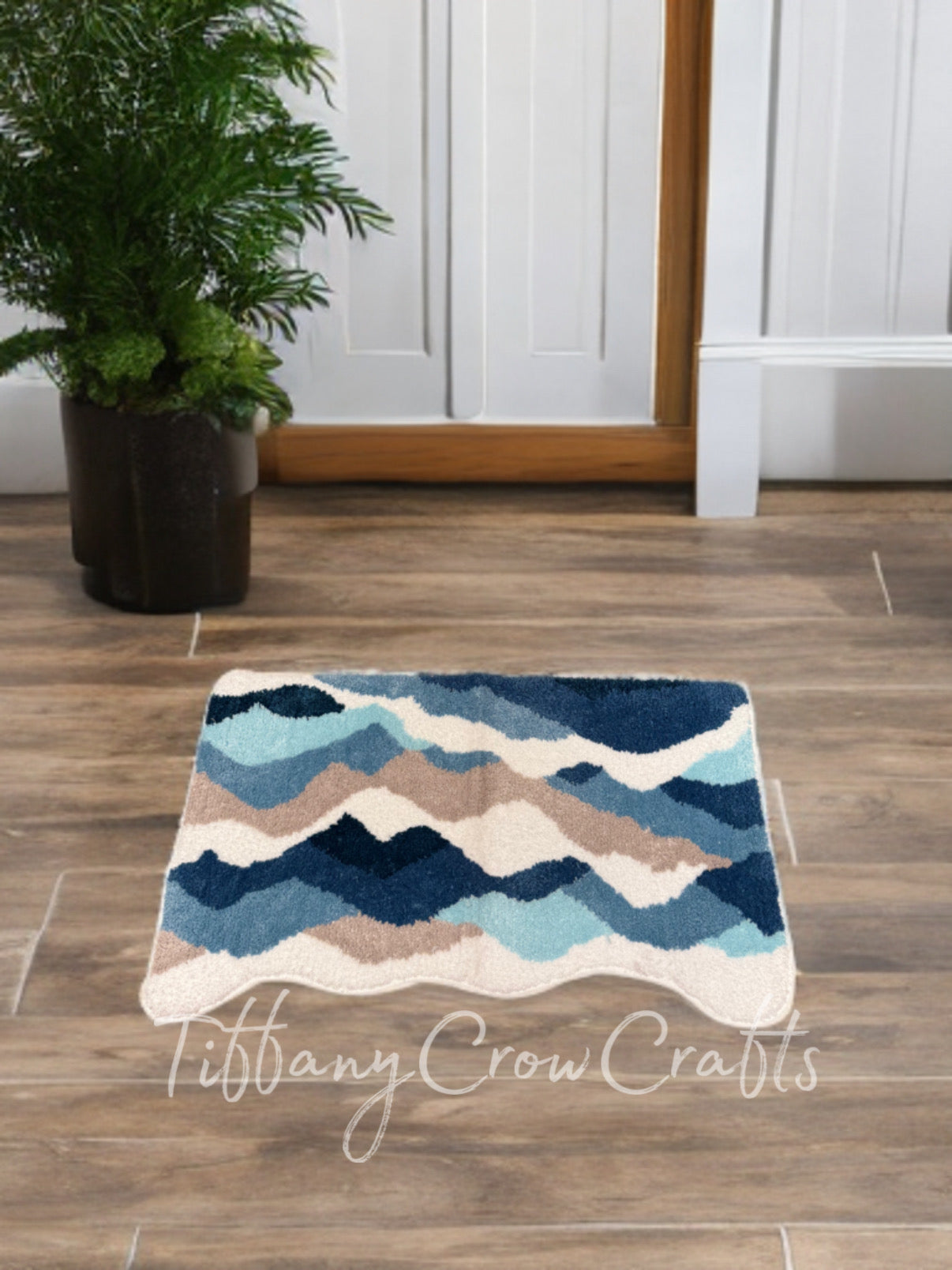 MOUNTAIN LANDSCAPE / SEA WAVE MAT