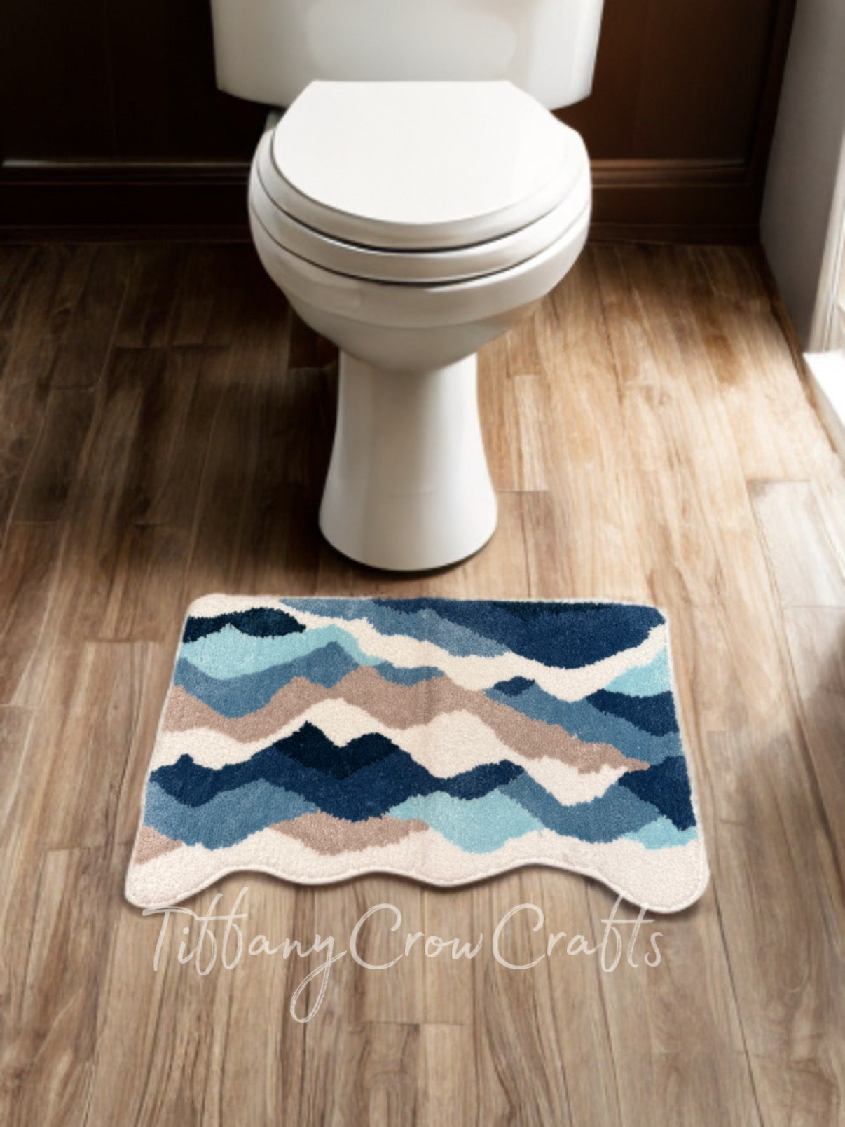 MOUNTAIN LANDSCAPE / SEA WAVE MAT
