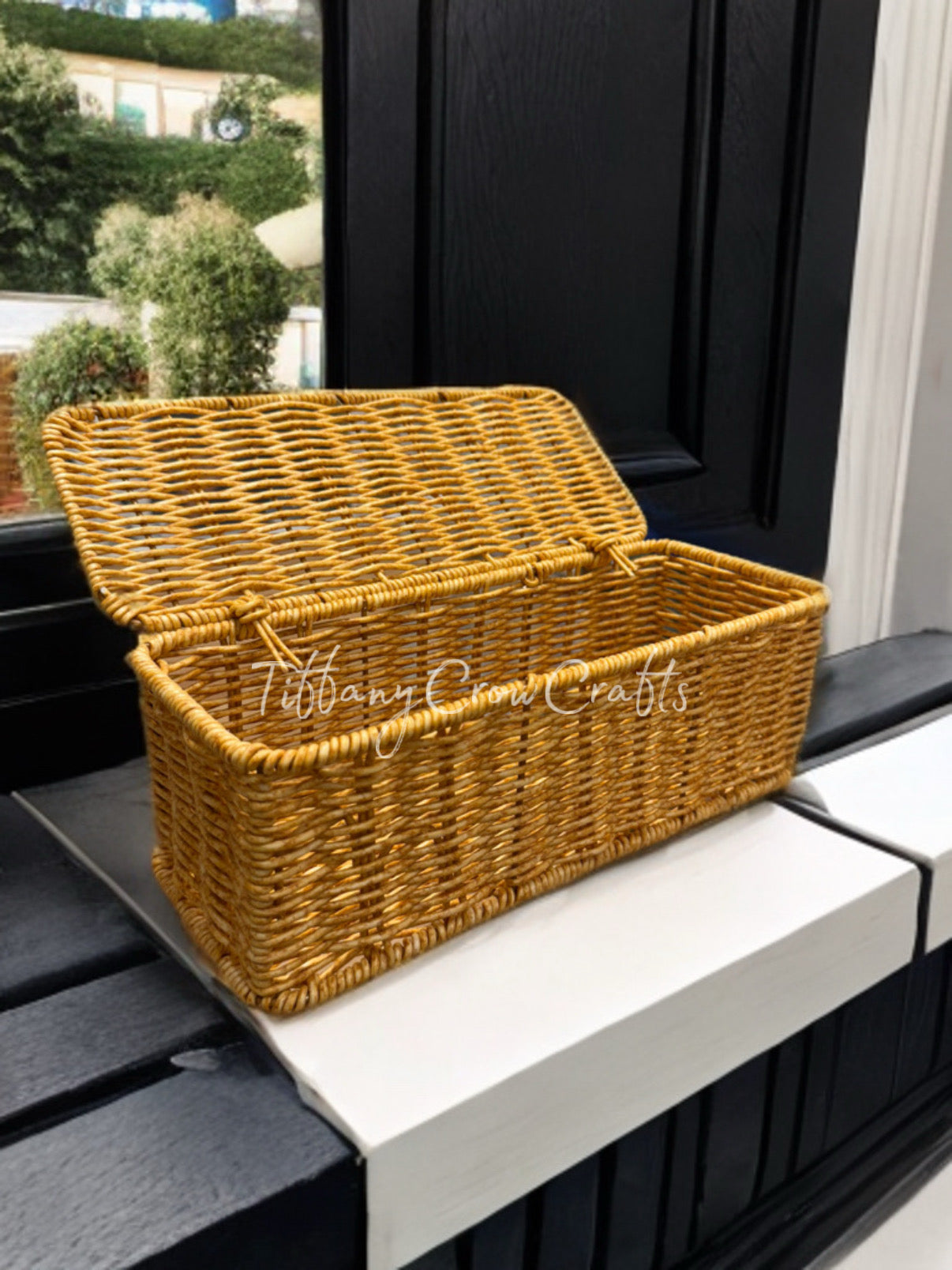 WOVEN RECTANGULAR STORAGE