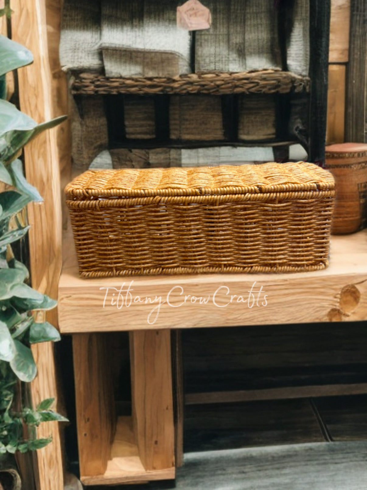 WOVEN RECTANGULAR STORAGE
