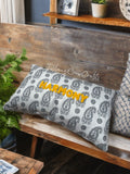 ETHEREAL GARDEN WHISPER THROW PILLOWS - PASTEL FLORAL