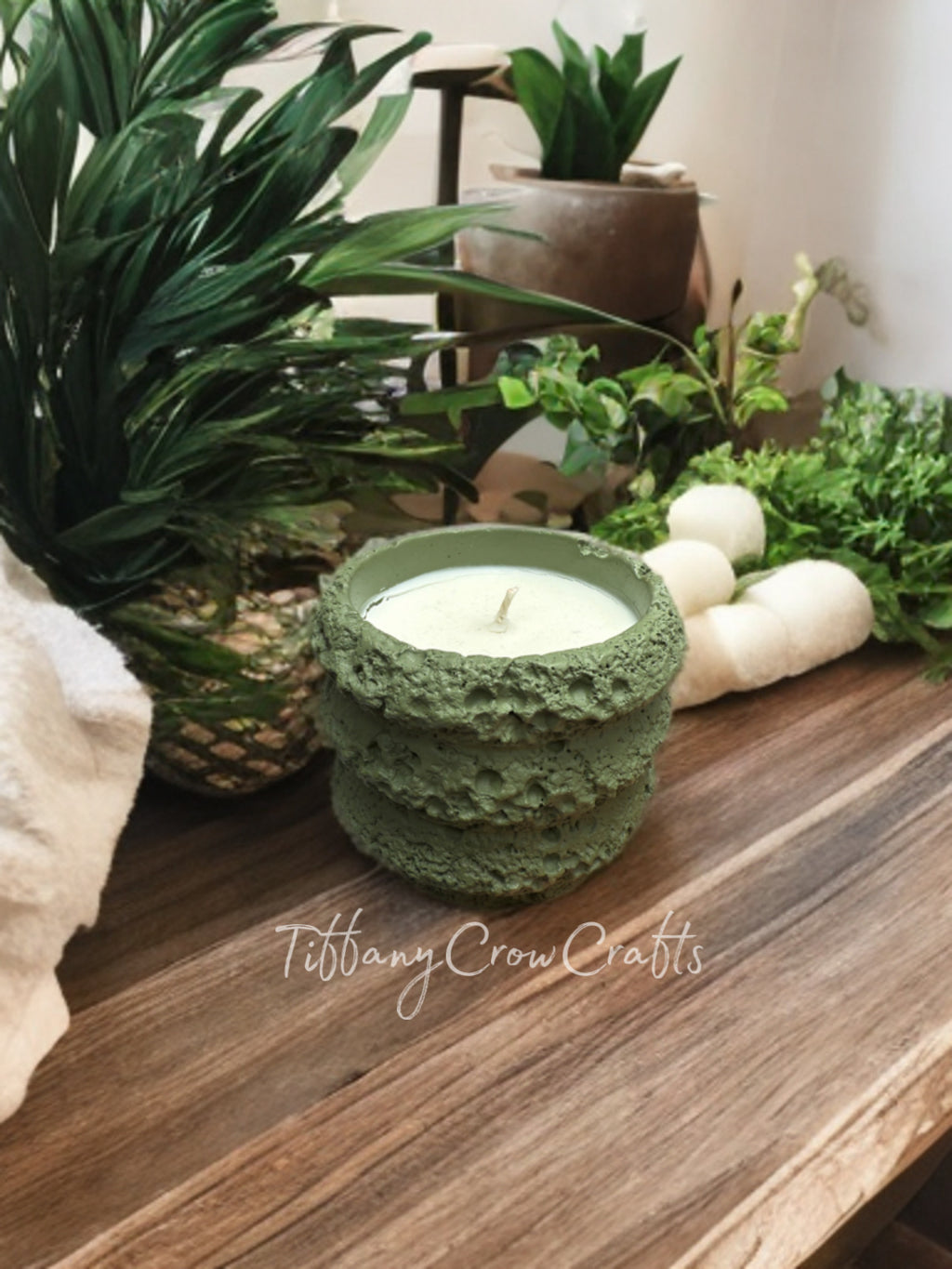 THE TERRA SERIES: MATTE TEXTURED CLAY CANDLED IN EARTHLY TONES