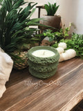 THE TERRA SERIES: MATTE TEXTURED CLAY CANDLED IN EARTHLY TONES