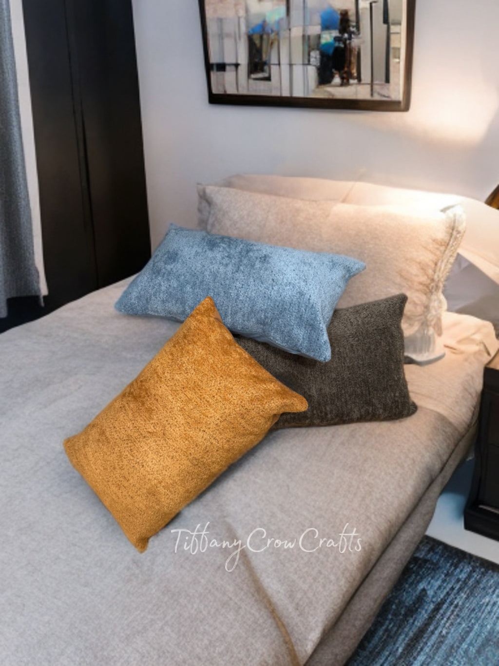 LUXE CHENILLE LUMBAR PILLOW